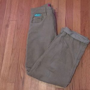 Empyre Tori Corduroy Tan Loose Fit Pants
